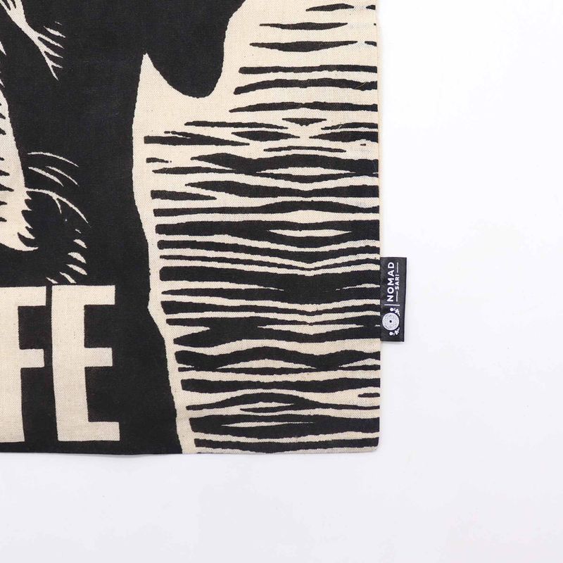 Sac Tote Bag Basique Iconic - Dog's Life - (40x36cm) - Naturel 4oz