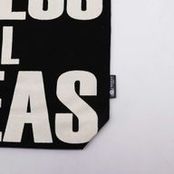 Sac Tote Bag Basique Iconic - ACCESS ALL AREAS - Noir - Naturel 10oz (36x43x10cm)