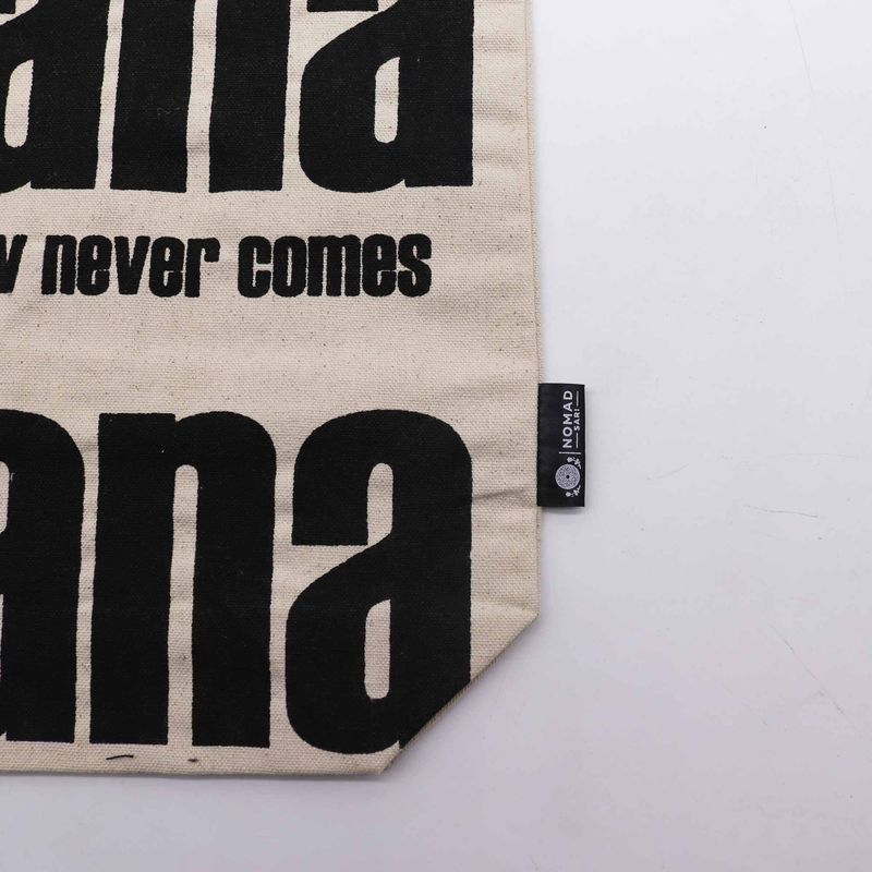 Sac Tote Bag Basique Iconic  - Mañana Mañana - Naturel 10oz (36x43x10cm)
