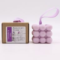 Savons de Massage emballés dans une boîte - Lavande et Lilas