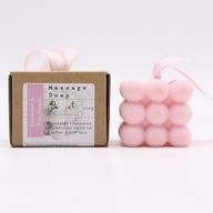 Savons de Massage emballés individuellement dans une boîte - Jasmin & Patchouli