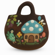 Sac en Feutre Jardin des Fées - 35x27cm