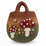 Sac en Feutre Champignon - 35x27cm