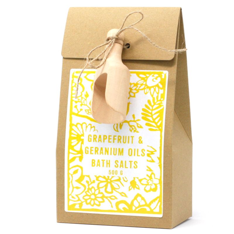Sels de Bain Pamplemousse et Géranium 500g