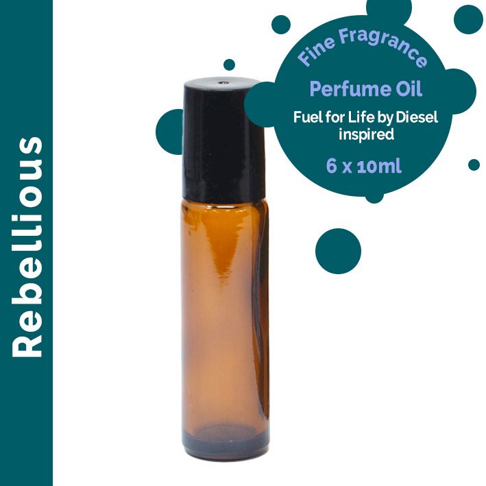 Huile de Parfum Fine Rebellious 10ml - Marque Blanche
