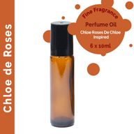 Huile de Parfum Fine Chloe de Roses 10ml - Marque Blanche