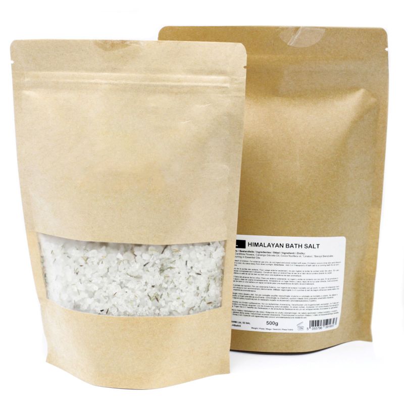 Mélange de Sels de Bain de l'Himalaya 500g - Clarté - Marque Blanche