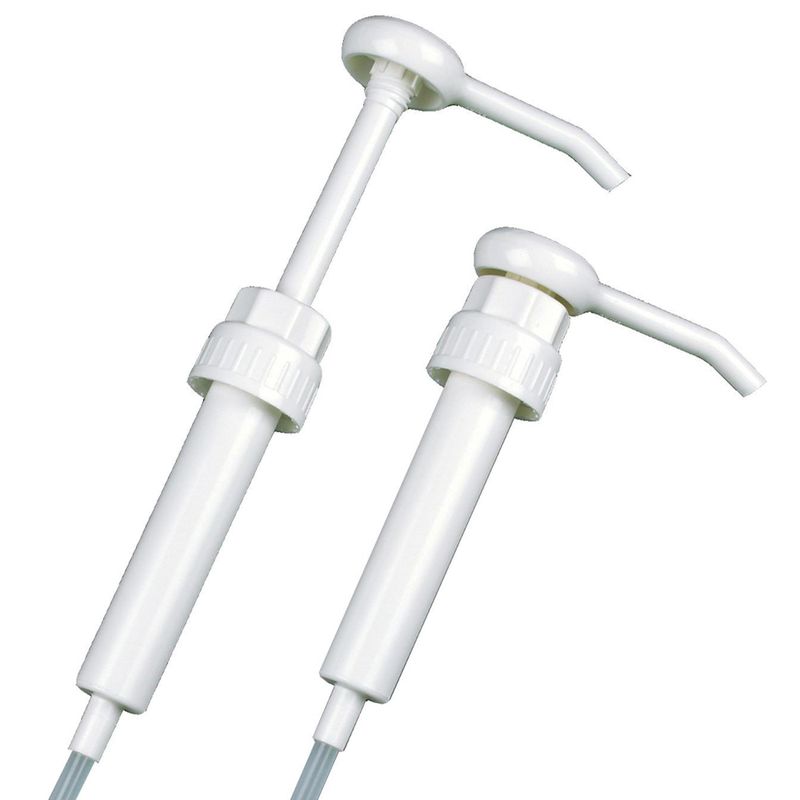 Pompe Doseuse Blanche 358 mm pour Bidon de 5 L