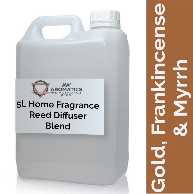 Mélange pour Diffuseur à Bâtonnets en Vrac 5L – Or, Encens & Myrrhe