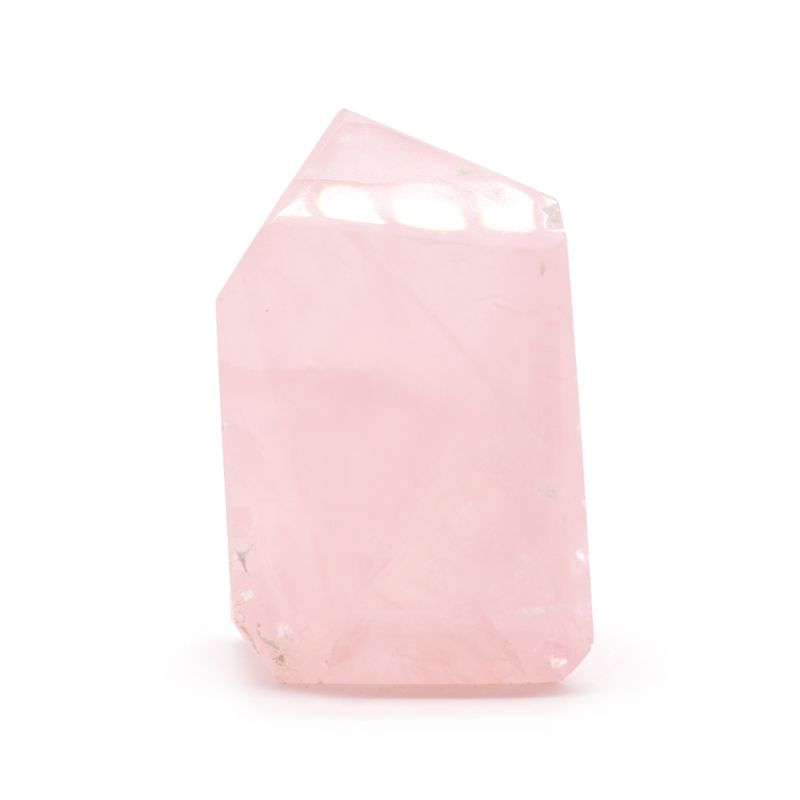 Pointes de Gemmes en Vrac d'environ 6 cm (0,5 kg) – Quartz Rose Indien (environ 8 pièces)