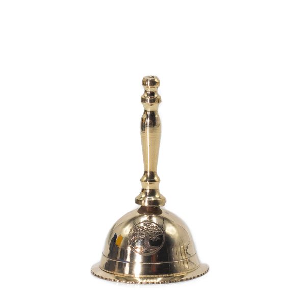 Petite Cloche d'Autel en Laiton - Arbre de vie