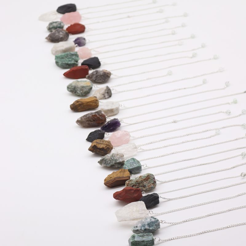 Pack de Démarrage Pendule en Gemmes (12x 3 cristaux) 4 cm - Cristaux Bruts