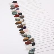 Pack de Démarrage Pendule en Gemmes (12x 3 cristaux) 4 cm - Cristaux Bruts