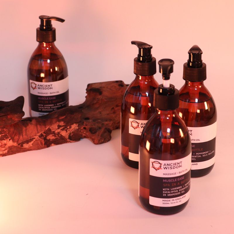 Huile de massage et de bain sensuelle - 300 ml