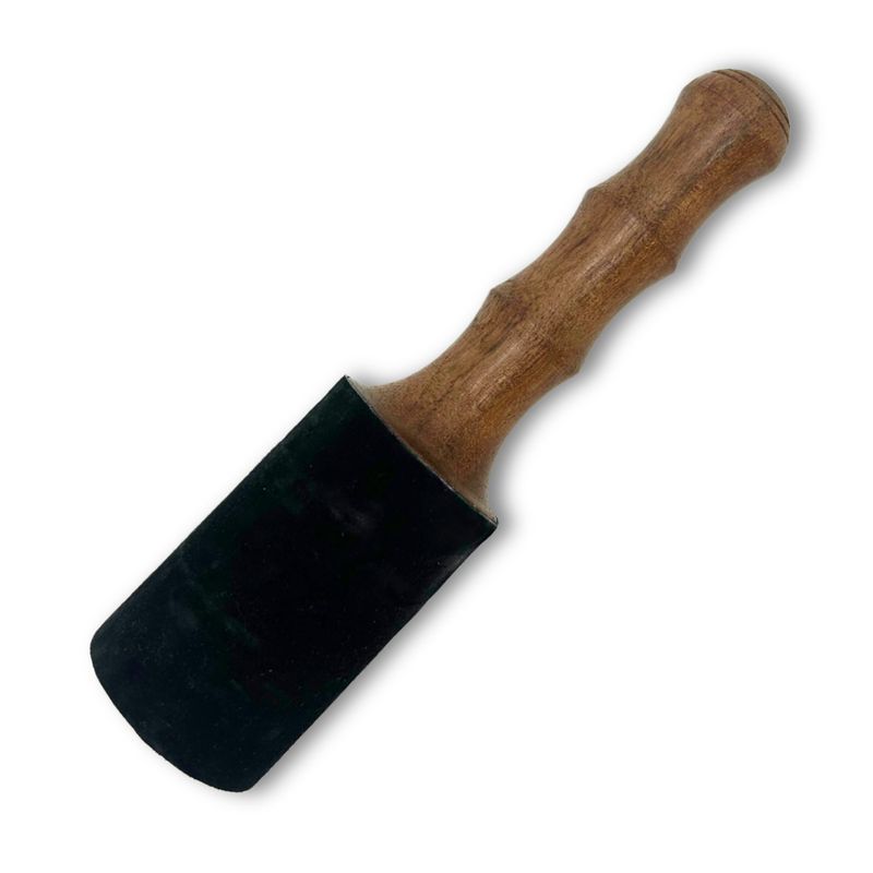 Bâton en Bois - 18x4cm - Poignée double courbe (Ringer)