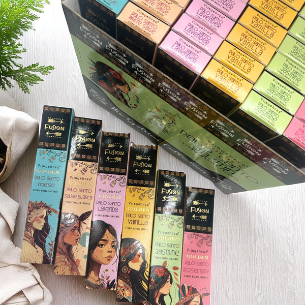 Bâtonnets d'Encens Golden Palo Santo