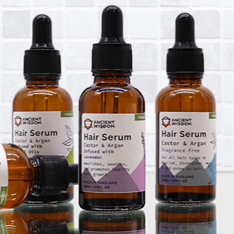 Sérums Capillaires Biologiques en Gros (30 ml) - 6 Formules Uniques