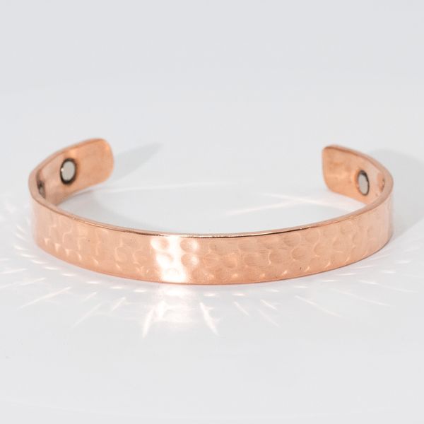 Bracelets en Cuivre Massif avec Aimants (assortis)