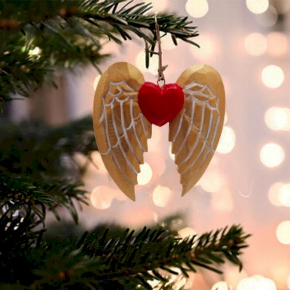 Décorations de Noël en bois