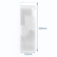 Sacs Poly-Prop 150x500mm Refermables (500)
