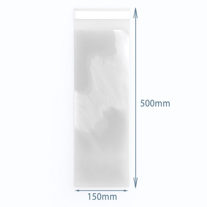 Sacs Poly-Prop 150x500mm Refermables (500)