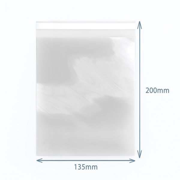 Sacs Poly-Prop 135x200mm refermables (500)