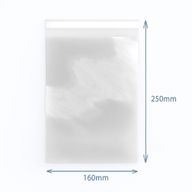Sachets Polypropylène 160x250mm (500)