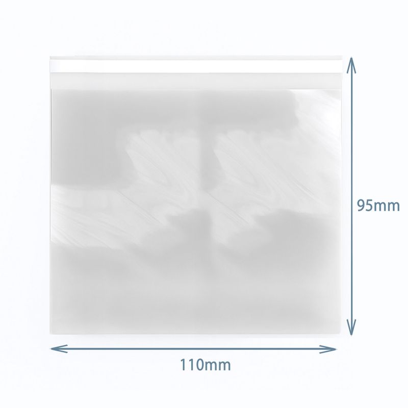 Sacs Poly-Prop 110x95mm refermables (500)
