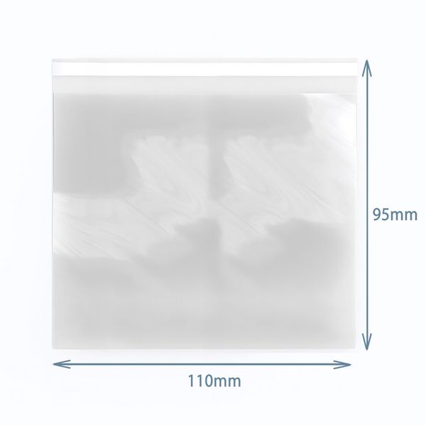 Sacs Poly-Prop 110x95mm refermables (500)