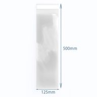 Sacs Poly-Prop 125x500mm refermables (500)