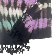 Foulard  Art Boho Java - Rayures Multiples - 62x200 cm