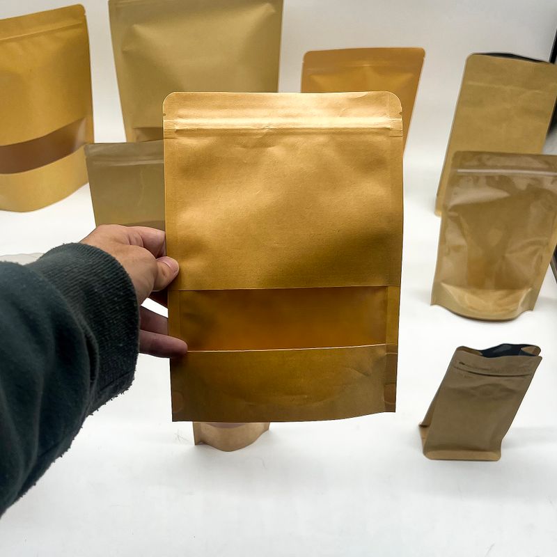 Sachets Kraft à Fenêtre 18x26 cm