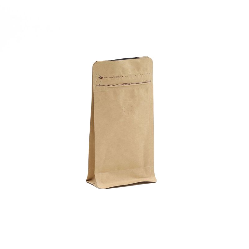 Petit Sac à Café avec Valve d'Arôme - 9x18 cm (125 g)
