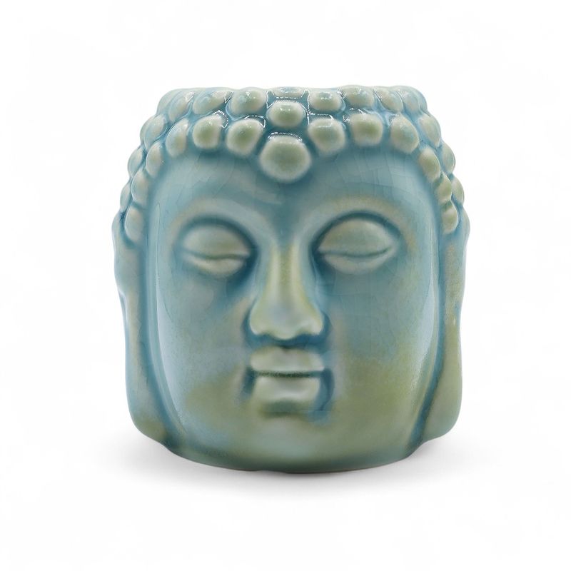 Brûleur à huile Bouddha - Bleu