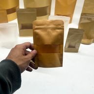 Sachets Kraft à Fenêtre 10x16 cm