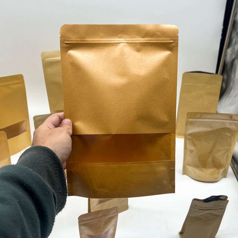 Sachets Kraft à Fenêtre 16 x23 cm