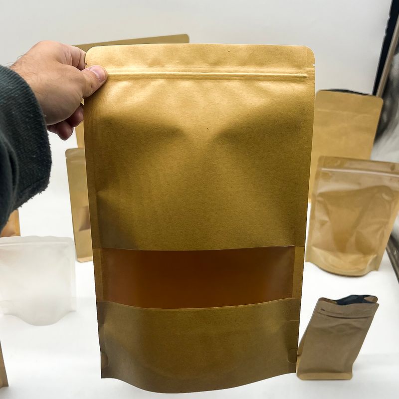 Sachets Kraft à Fenêtre 20x30cm