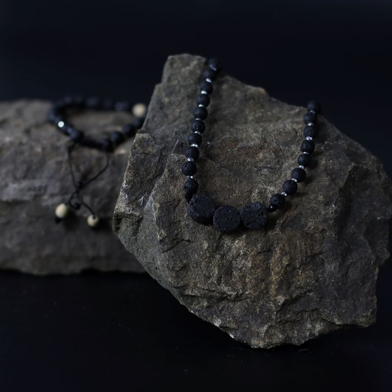 Collier Essence du Volcan - Connexion à la Nature
