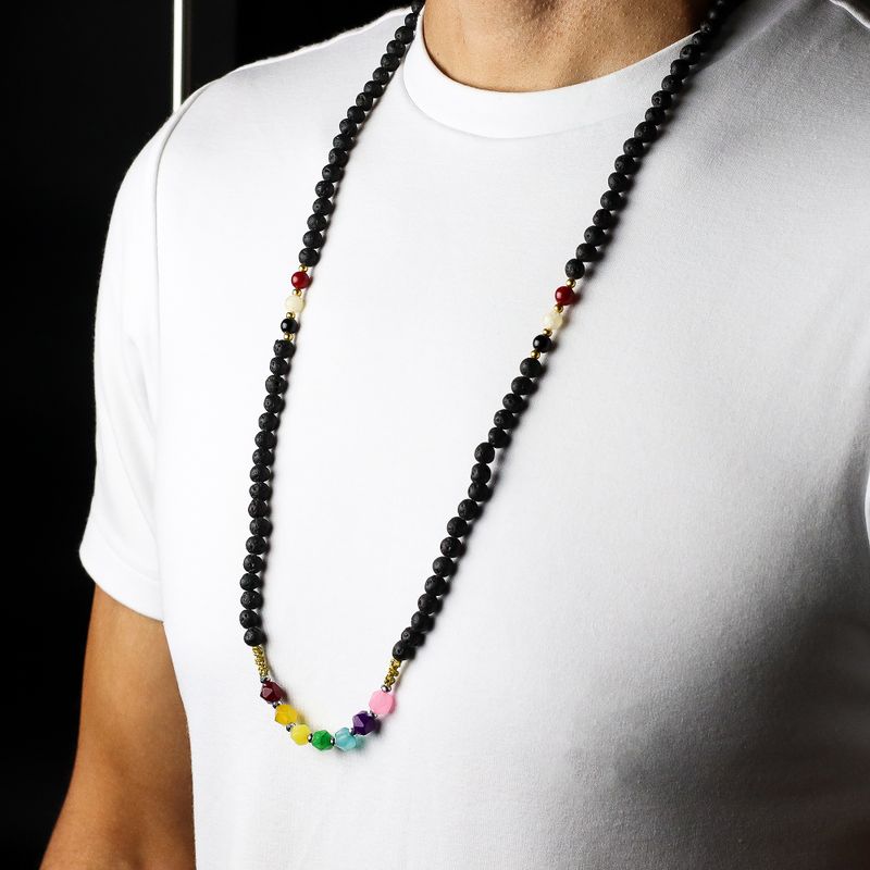 Collier Essence du Volcan - Guérison Émotionnelle
