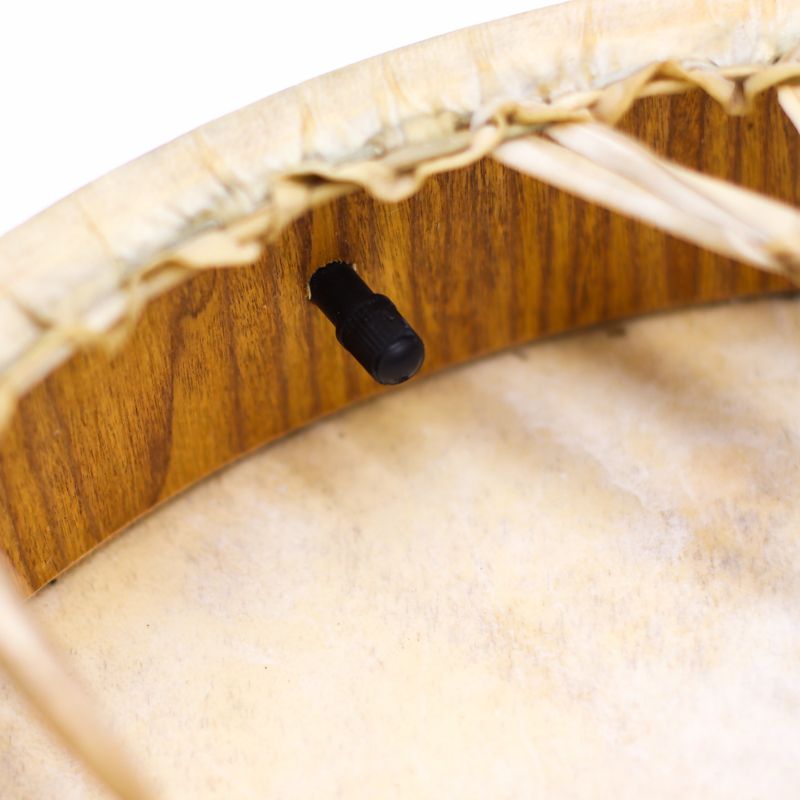 Esprit du Dragon – Tambour Chamanique avec Baguette – Accordable – 40 cm