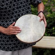 Tambour Chamanique De Guérison Sonore Océan - 30cm