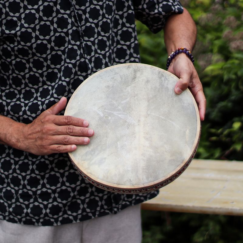 Tambour Chamanique De Guérison Sonore Océan - 30cm