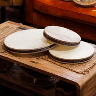 Tambour Chamanique De Guérison Sonore Océan - 35cm