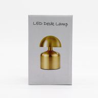 Lampe Tactile - Champignon Plat Bronze - USB (C) - Rechargeable (400 watts)
