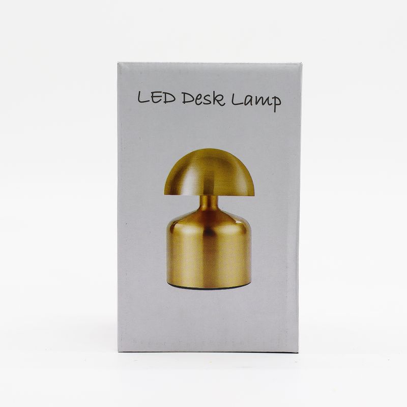Lampe Tactile - Champignon Plat Bronze - USB (C) - Rechargeable (400 watts)