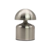Lampe Tactile - Dôme Champignon Argenté - USB (C) - Rechargeable (400 watts)