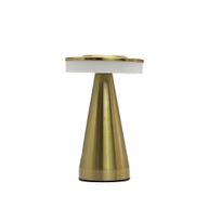 Lampe Tactile - Tige Haute en Cuivre - USB (C) - Rechargeable (400 watts)