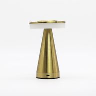 Lampe Tactile - Tige Haute en Cuivre - USB (C) - Rechargeable (400 watts)