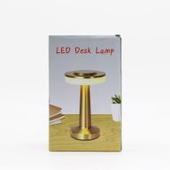Lampe Tactile - Tige Haute en Cuivre - USB (C) - Rechargeable (400 watts)