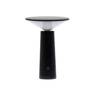 Lampe Tactile - Champignon Noir - Réglable - Motif Lumineux USB (C) - Rechargeable (2000 watts)
